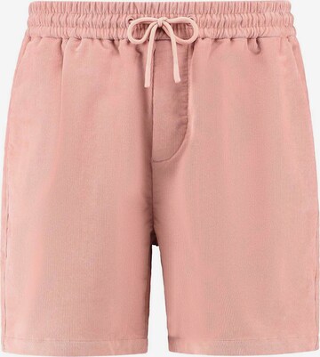 Shiwi Regular Pants 'Reed' in Pink: front