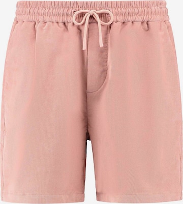 Shiwi Regular Trousers 'Reed' in Pink: front