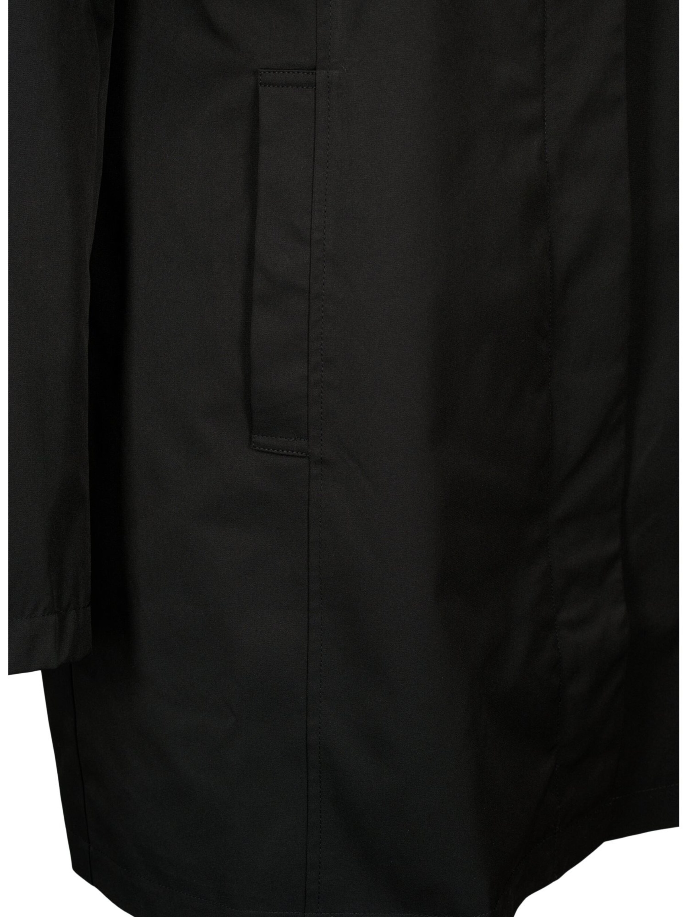 Zizzi Přechodová parka 'SHELBY' – černá