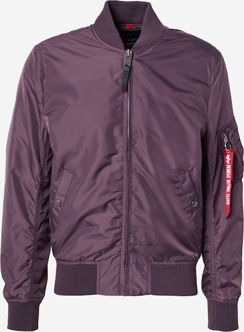 ALPHA INDUSTRIES Jacke 'MA-1 TT' in Lila: Vorderseite