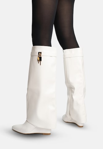Bottes Salinyang en blanc