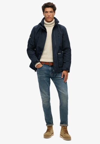 Veste mi-saison Superdry en bleu