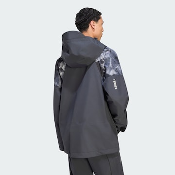 ADIDAS TERREX Μπουφάν πεζοπορίας σε μαύρο