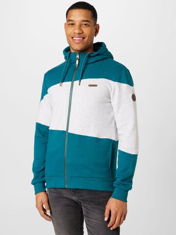 Ragwear Mikina 'NYKOS' – zelená: přední strana