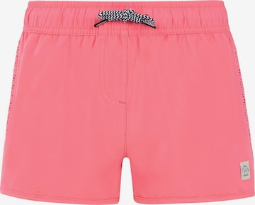 PROTEST Sportbademode 'PRTTAYLOR JR' in Pink: Vorderseite