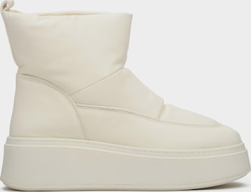 Estro Snowboots '218-1' in Beige: voorkant