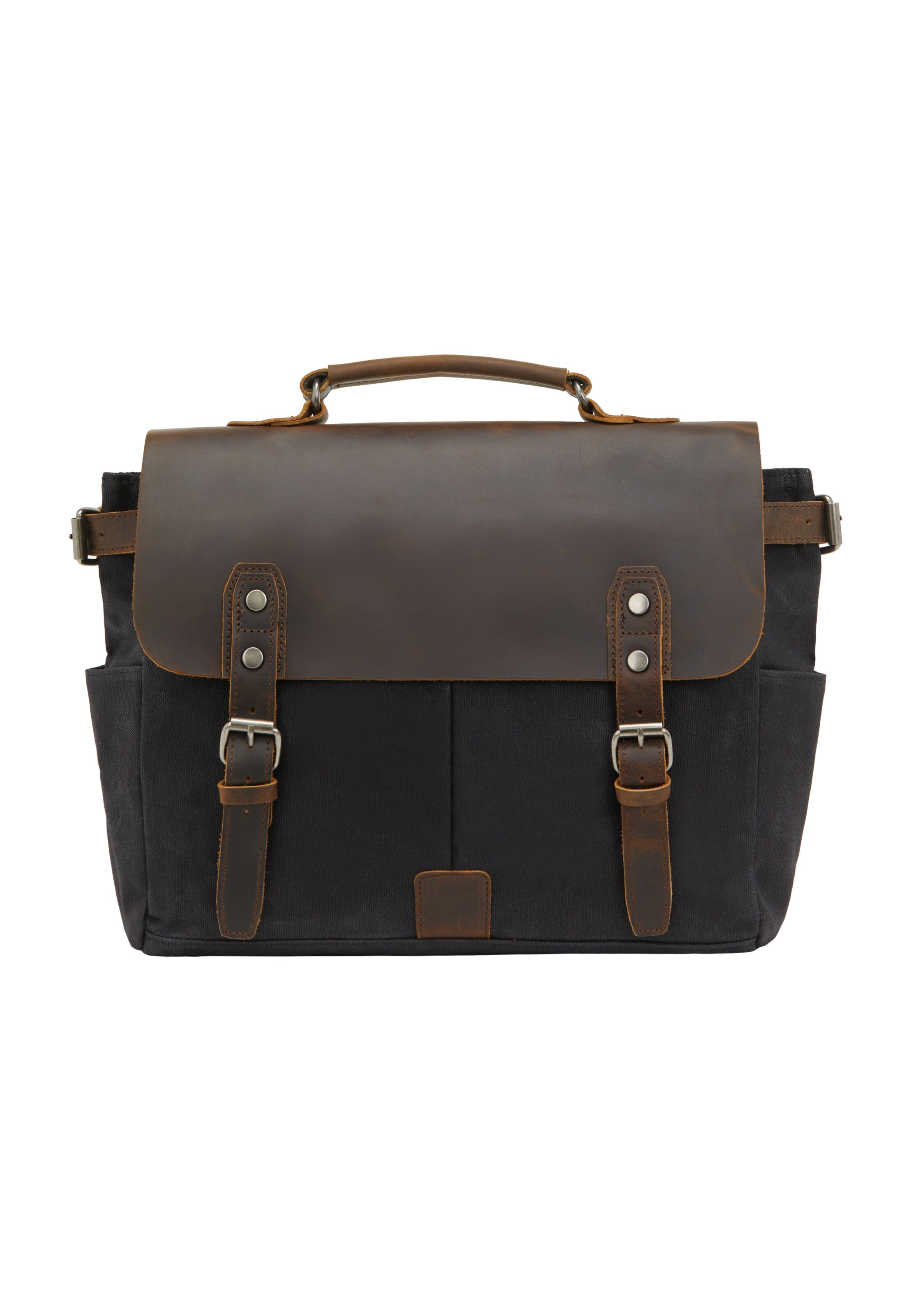 TILDEN Messenger in Black: front