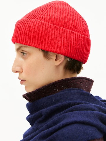 ARMEDANGELS Mütze ICONIC Å NILDAAO COTTON in Rot
