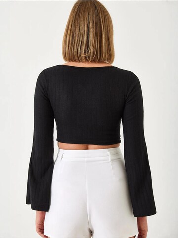 Maglietta di Bianco Lucci in nero