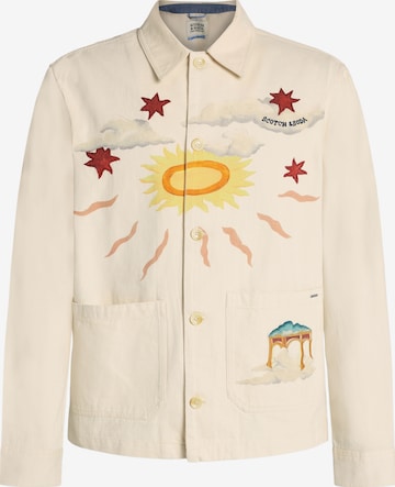 SCOTCH & SODA Regular Fit Paita värissä beige: etupuoli