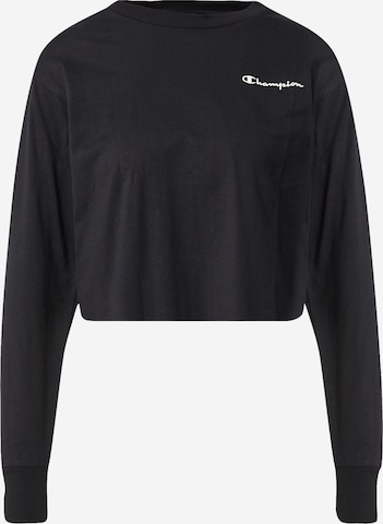 Champion Authentic Athletic Apparel Funkčné tričko - Čierna: predná strana