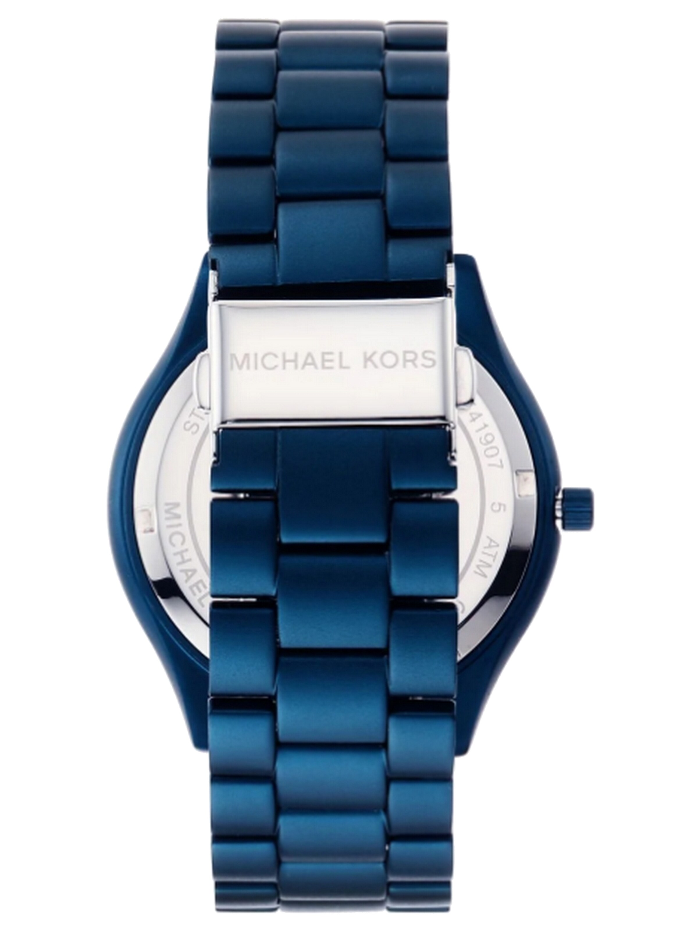 Michael Kors Analog Watch 'Runway' in Blue
