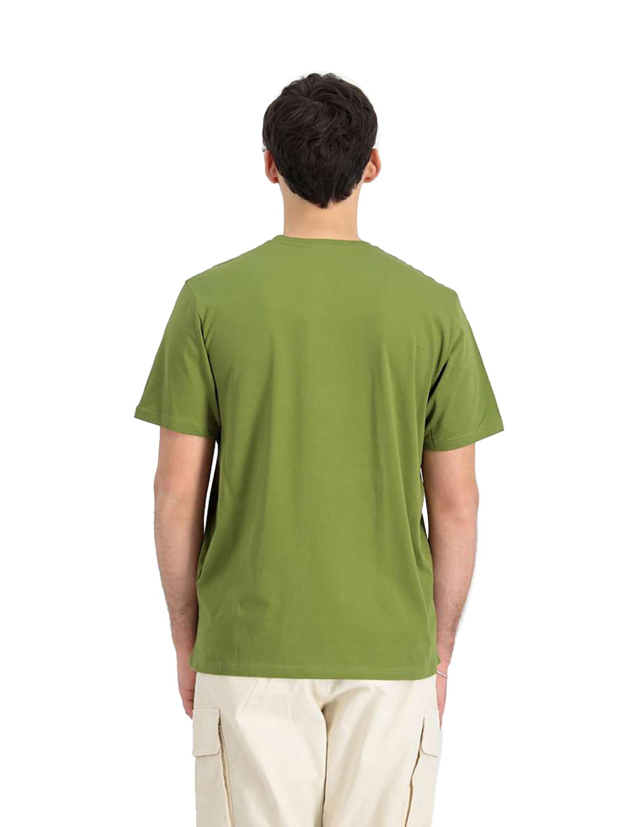 ALPHA INDUSTRIES Shirt 'Basic'‌‌‌‌ in Grün