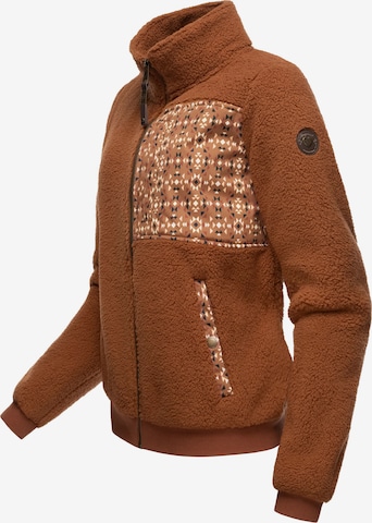 Ragwear Fleece jacket 'Imolla' in Brown