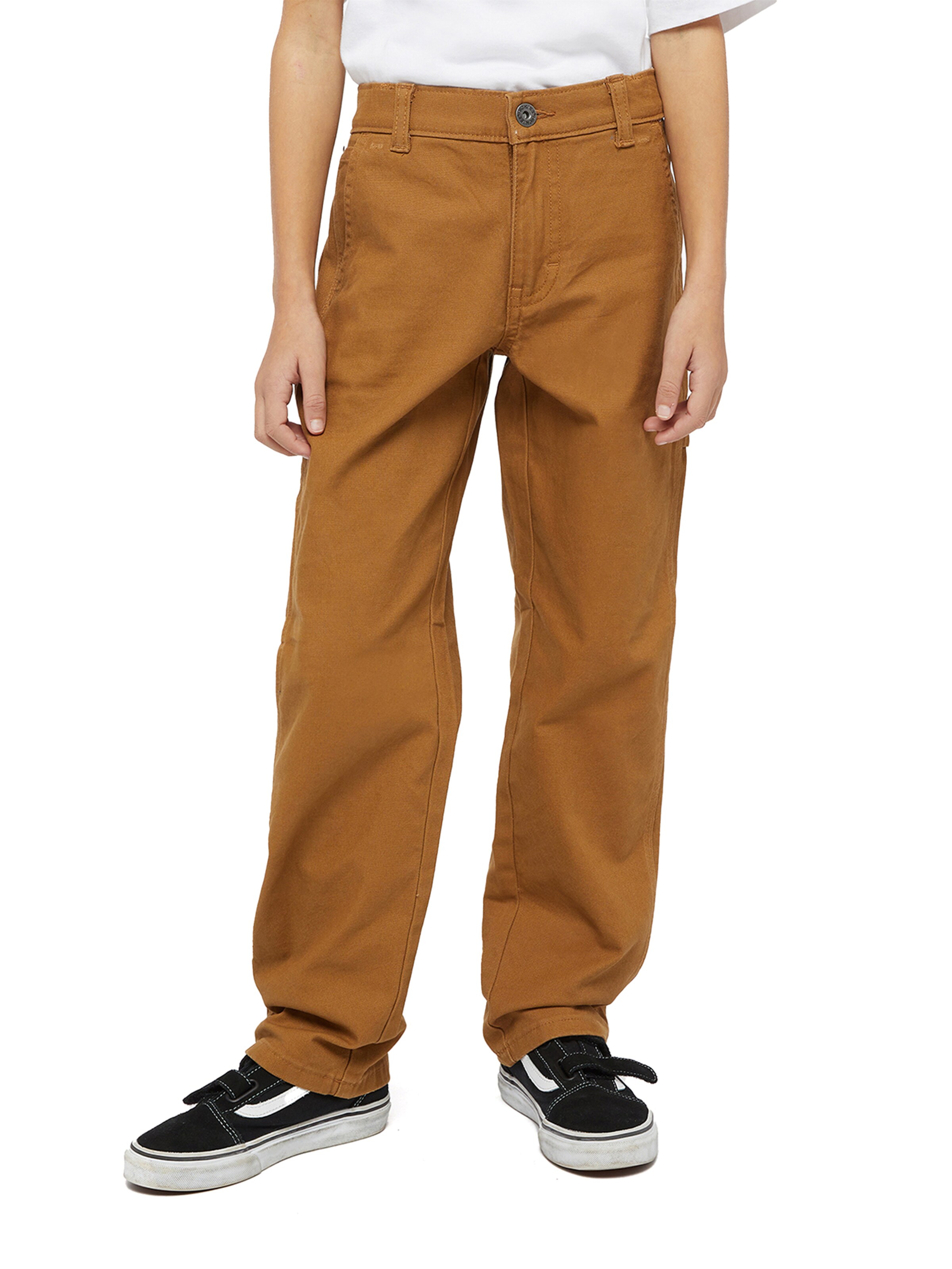 DICKIES regular Bukser i brun: forside