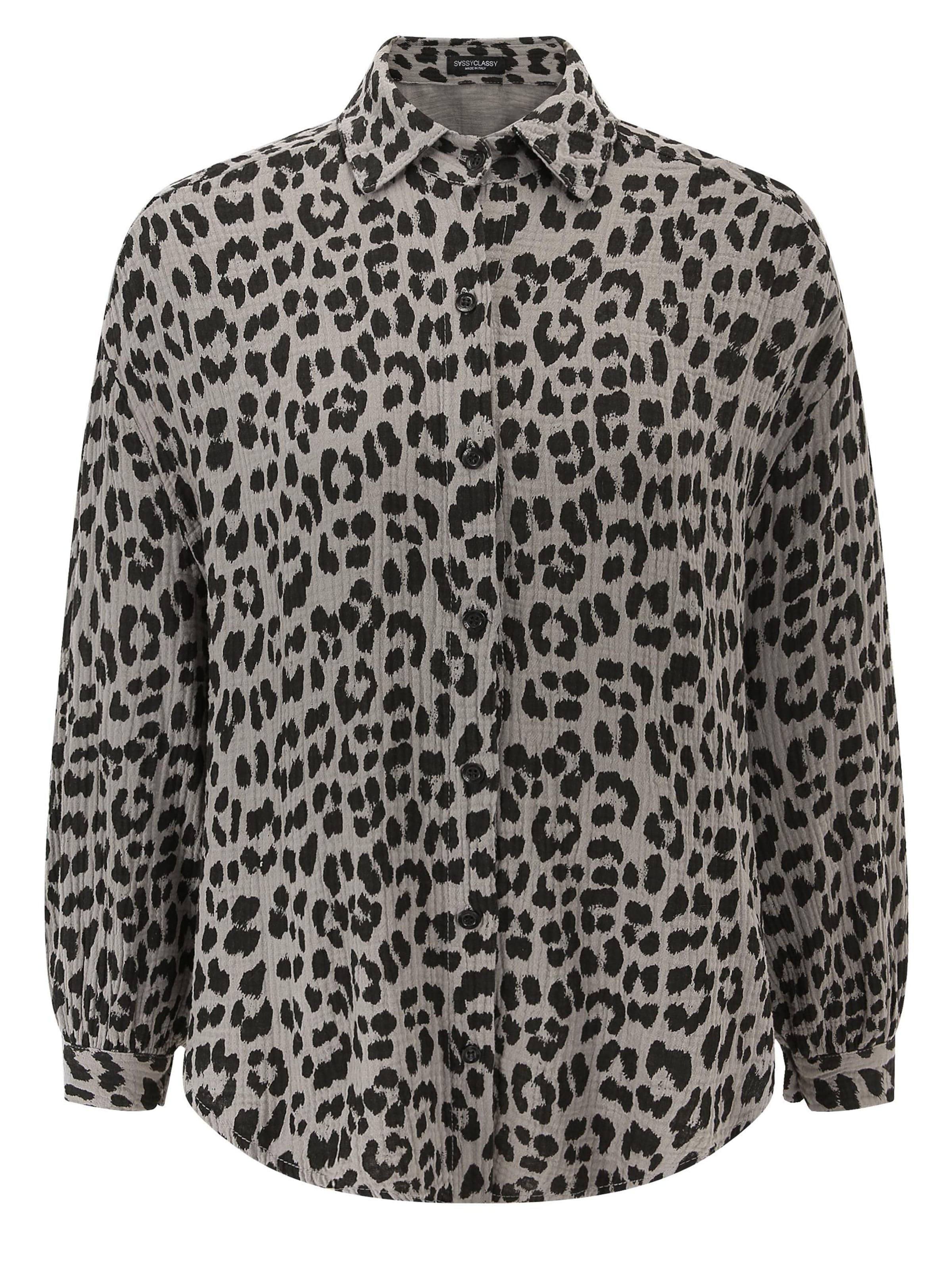 SASSYCLASSY Bluse in taupe, Produktansicht