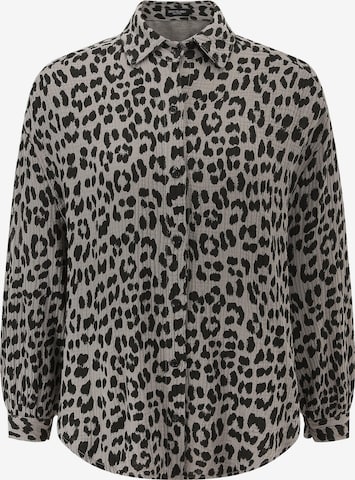 SASSYCLASSY Blouse in Grey: front