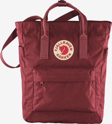 Fjällräven Backpack 'Kånken' in Red: front