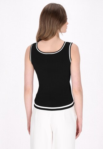 DreiMaster Klassik Knitted Top in Black