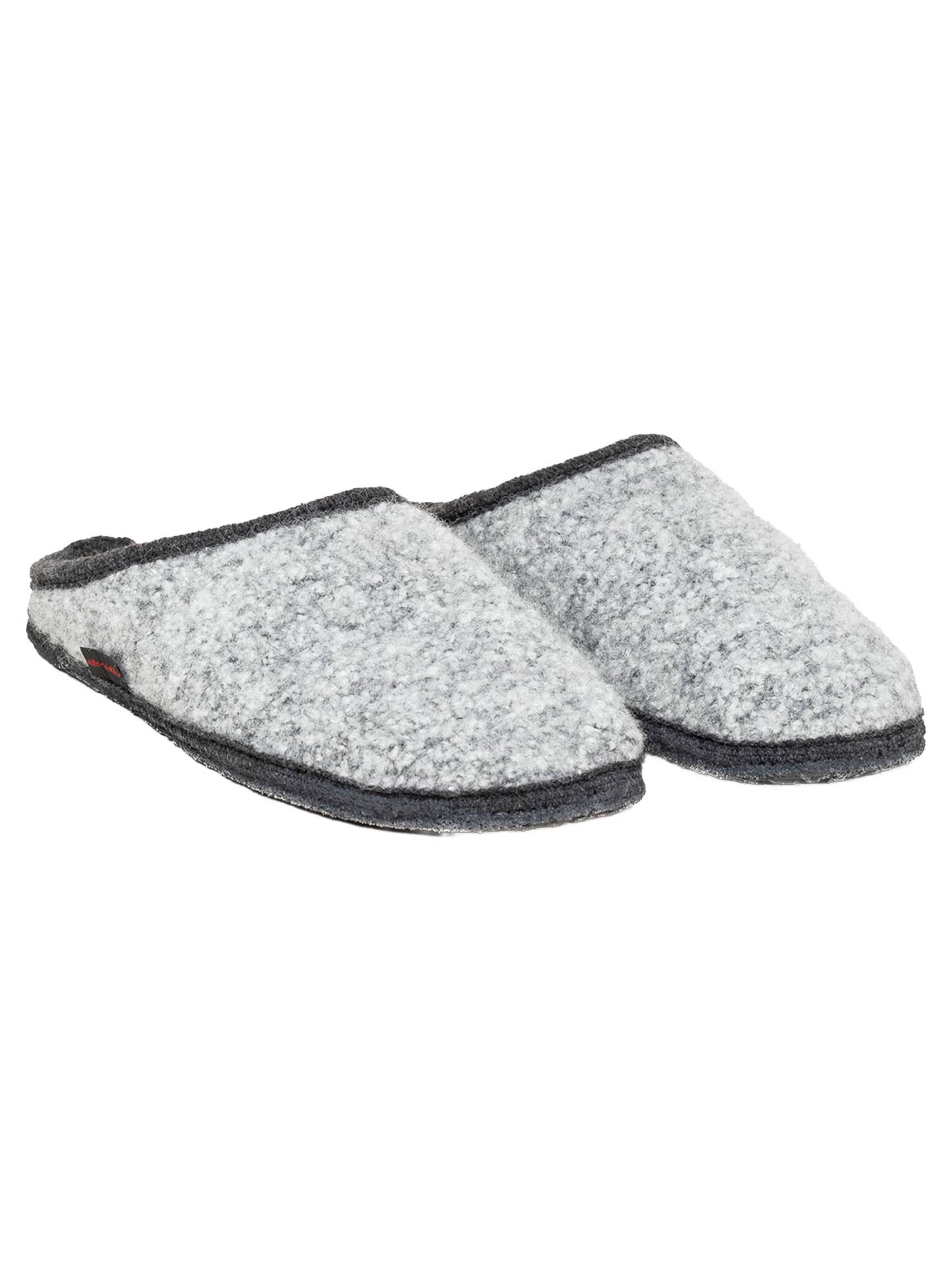 Gottstein Slippers 'Walchsee' in Grey