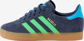 mėlyna ADIDAS ORIGINALS Sportbačiai 'GAZELLE': priekis
