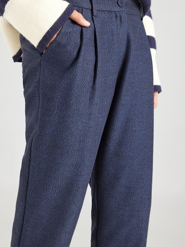 Molly BRACKEN Štandardný strih Plisované nohavice - Modrá