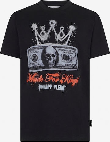 Maglietta di Philipp Plein in nero: frontale