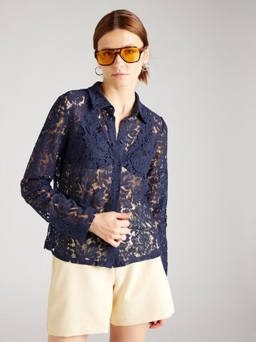 JDY Bluse 'JDYJULIA' in Blau: Vorderseite