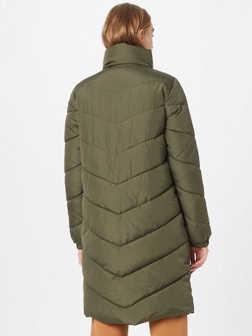 JDY Přechodný kabát 'New Finno' – zelená