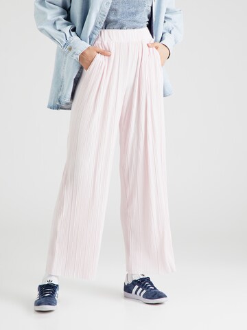 SELECTED FEMME Loose fit Pants 'SLFRya Ellie' in Pink: front