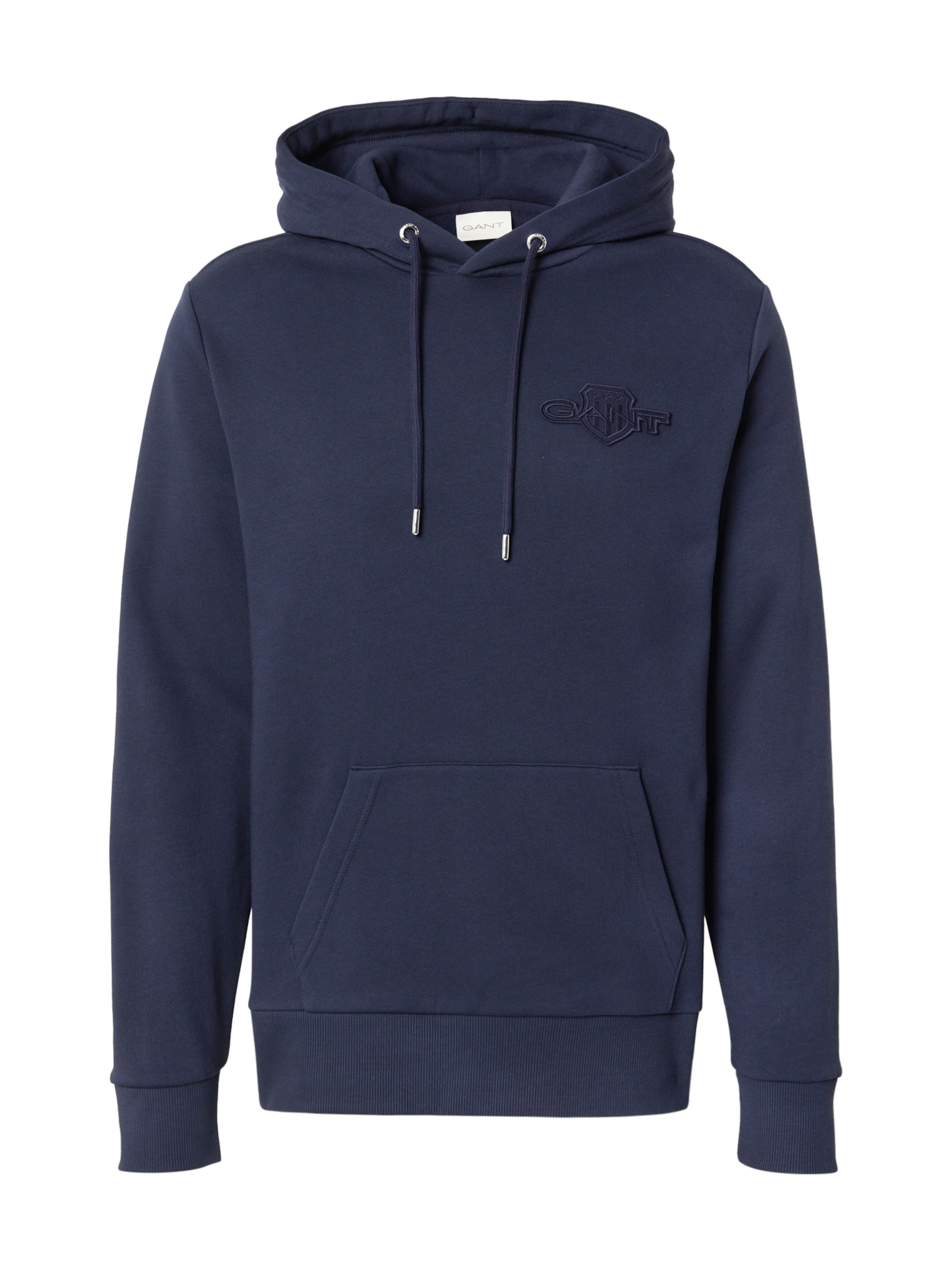 GANTSweater majica - plava boja: prednji dio