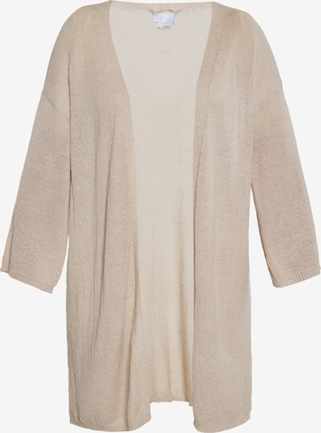 Cardigan usha WHITE LABEL en beige : devant