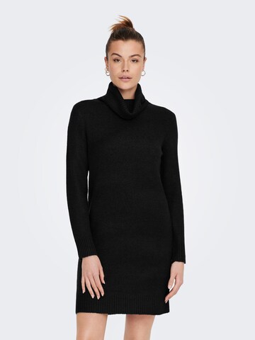 JDY Knitted dress 'Elanor' in Black: front
