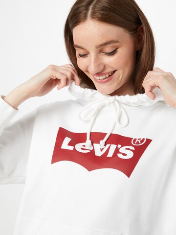 balta LEVI'S ® Megztinis be užsegimo 'Graphic Standard Hoodie'