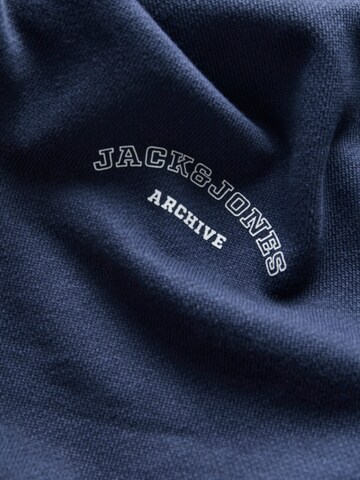 JACK & JONES Zip-Up Hoodie in Blue