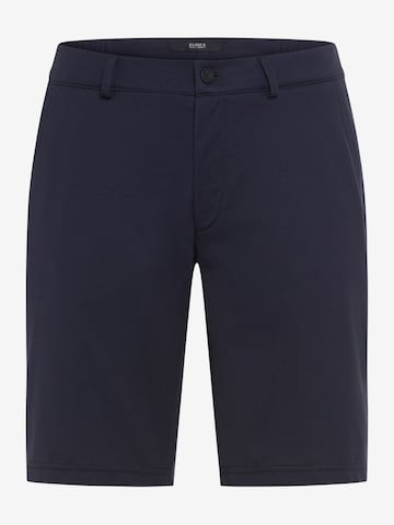 Eurex Regular Pants 'Eurex Herren Shorts blau große Größen – Baumwoll Bermudas bequem & hochwertig' in Blue: front
