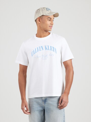 Calvin Klein Jeans Póló - fehér: elől