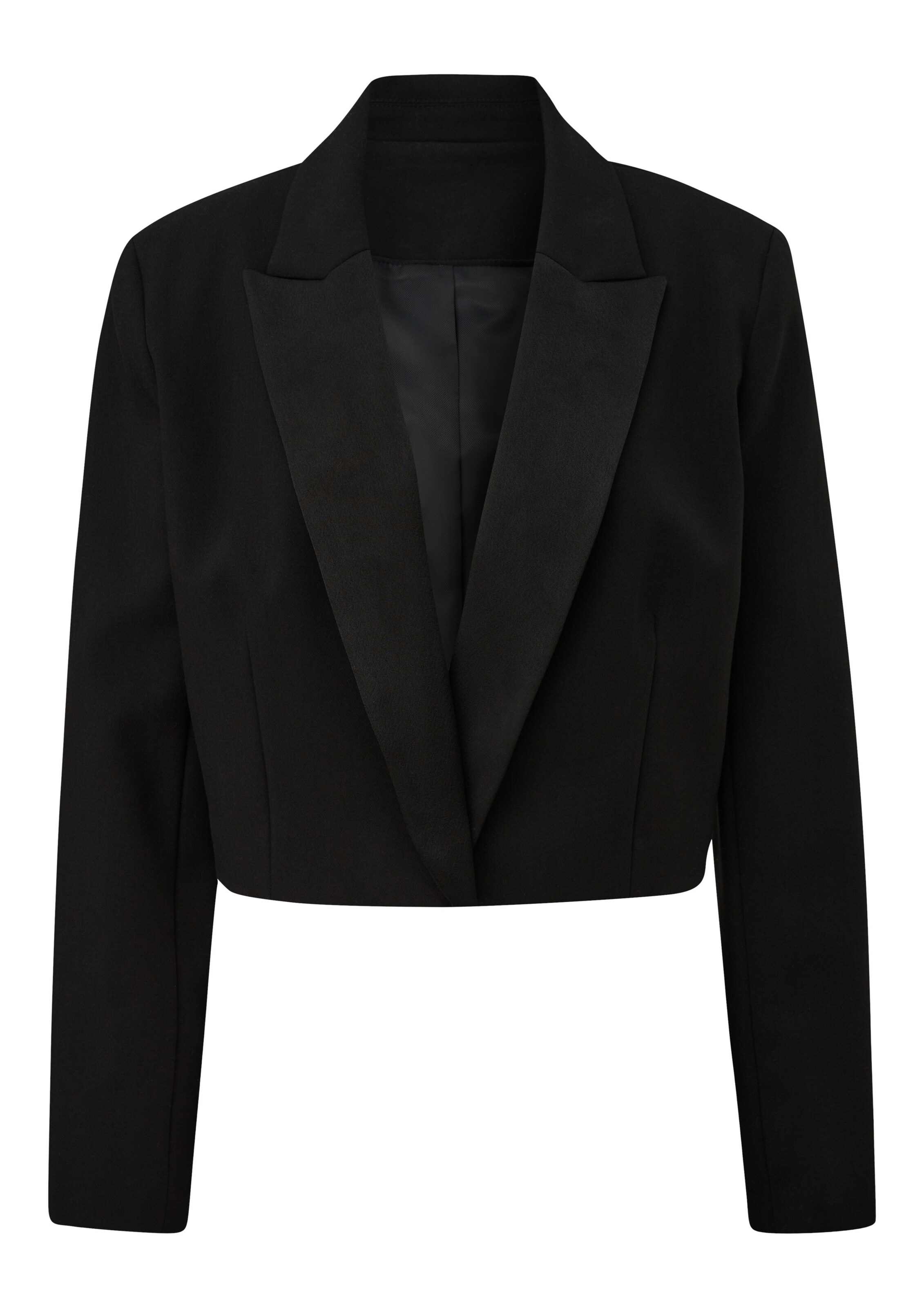 QS Blazer en noir, Vue avec produit