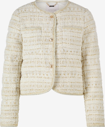 Rich & Royal Blazer in weiß / offwhite, Produktansicht