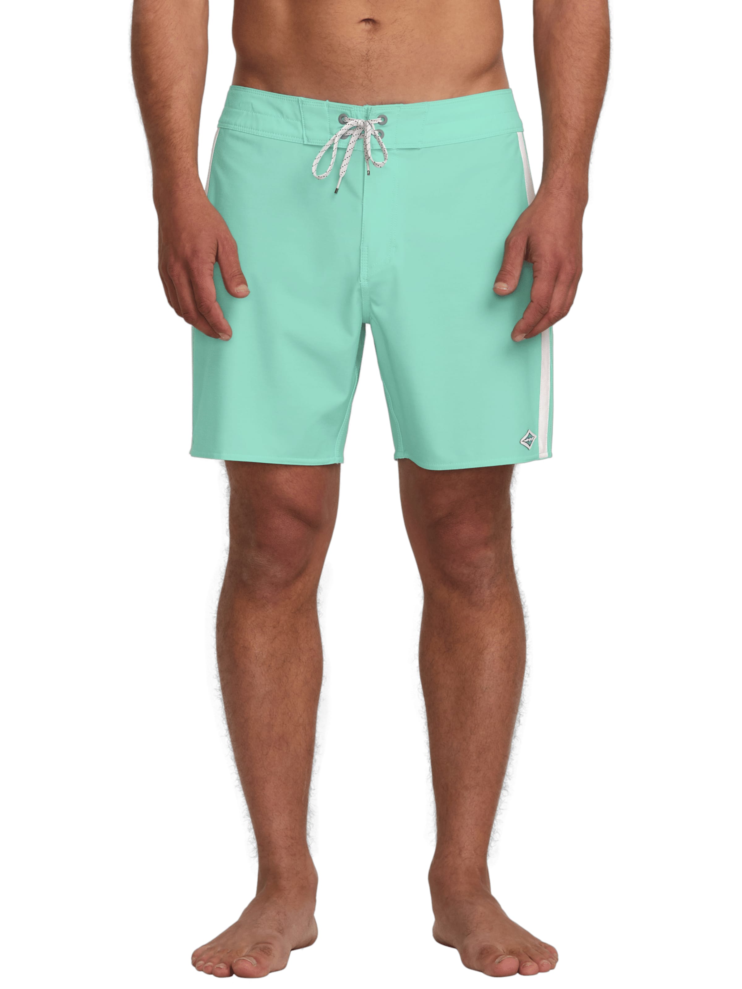 Shorts de bain BILLABONG en vert : devant