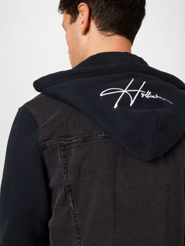 HOLLISTER Jacke in Schwarz