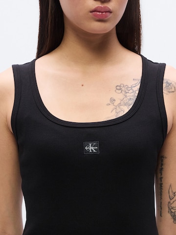 Calvin Klein Jeans Šaty – černá