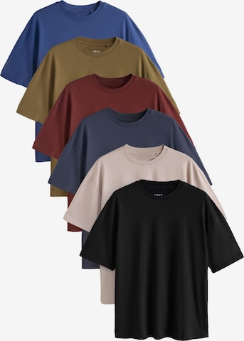 Next - Camiseta 'Essential' en azul: frente