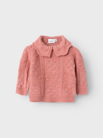 NAME IT Pullover i pink