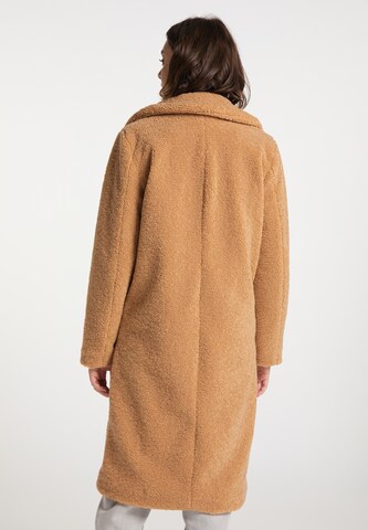 MYMO Between-Seasons Coat in Brown