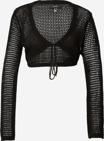 Cardigan 'MADERA' VERO MODA en noir : devant