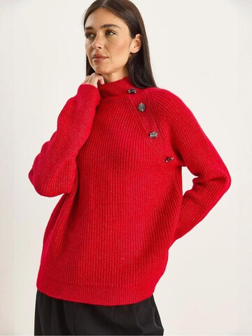 Pullover 'Pullover' di Bianco Lucci in rosso