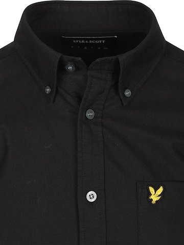 Lyle & Scott Regular fit Button Up Shirt in Black