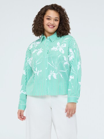 Camicia da donna di Fiorella Rubino in verde