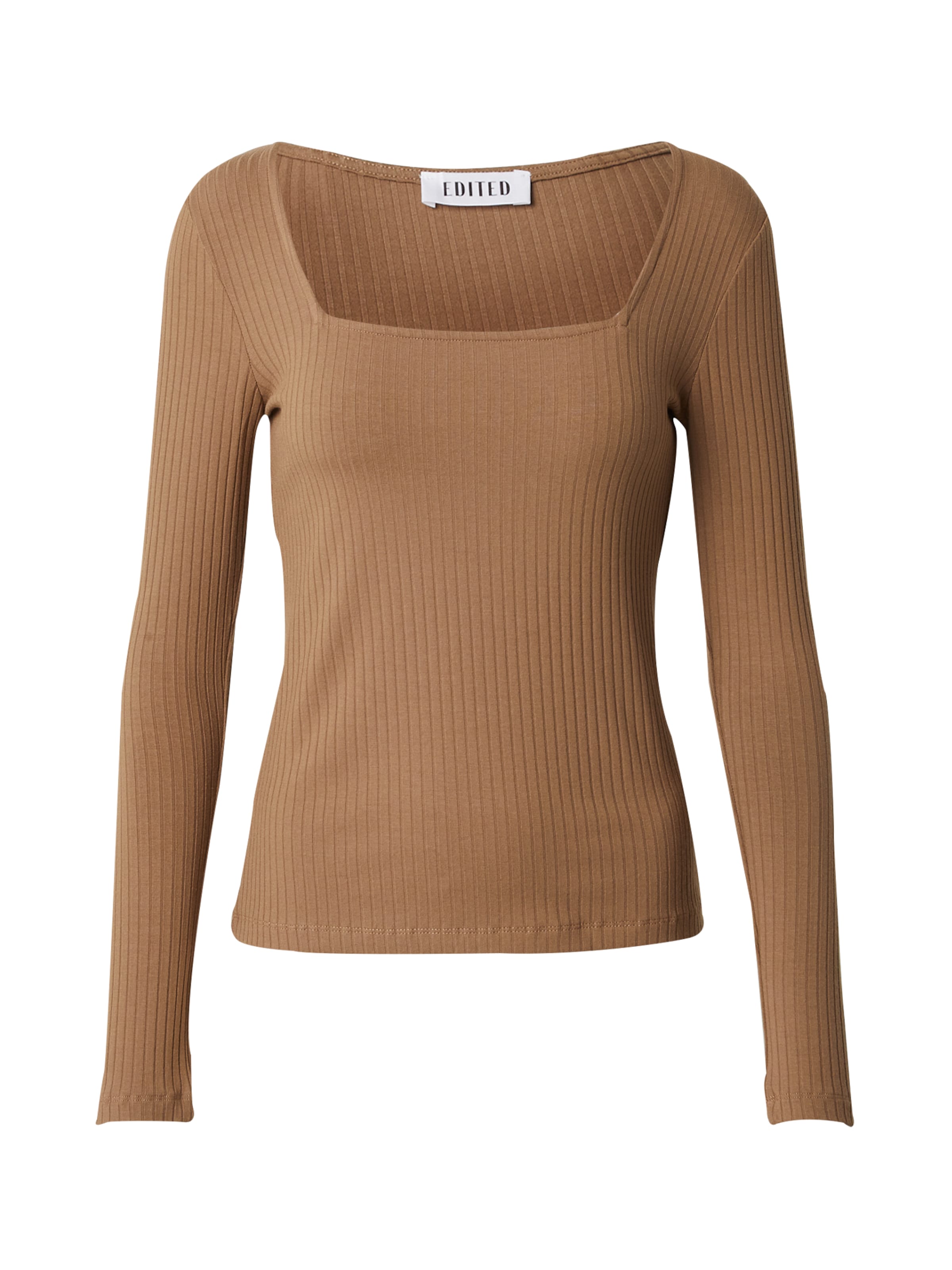 EDITED Shirt 'Valeria' in Brown: front